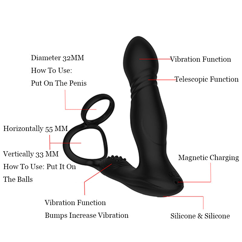 Catking Vibrator Anal Plug & Prostate Massager