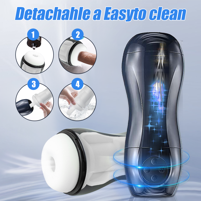 Catking® Sex Toys Deep Theroat Sucking Masturbation Cup 3rd Generatio