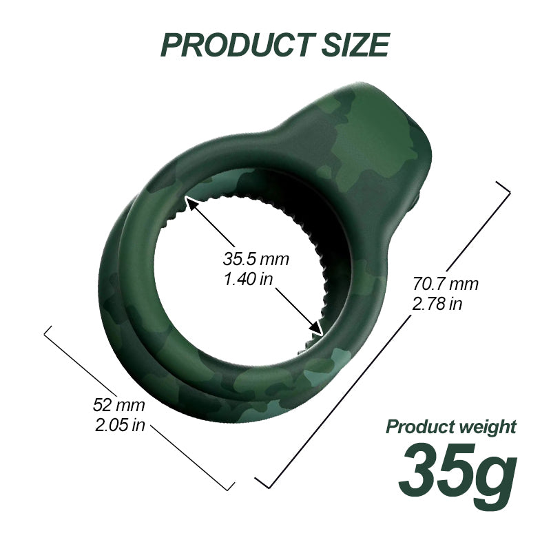 Catking® Sex Toys Soft Silicone Male Vibrating Cock Ring