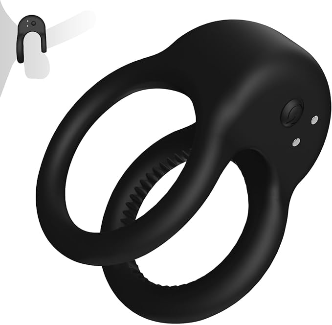 Catking® Sex Toys Soft Silicone Male Vibrating Cock Ring