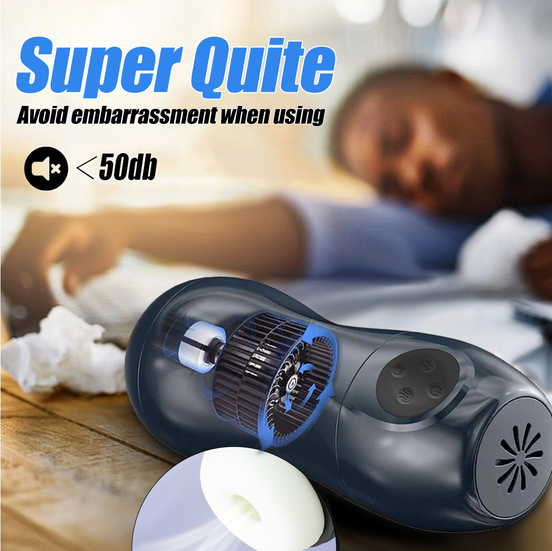 Catking® Sex Toys Deep Theroat Sucking Masturbation Cup 3rd Generatio