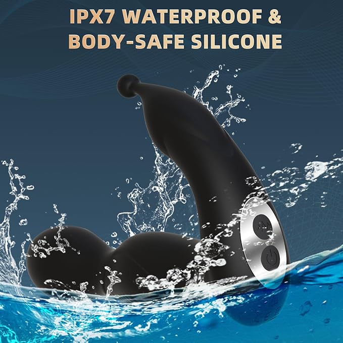 Catking® Sex Toys Remote Control Rotating Anal Vibrator with 50 Vibration Modes